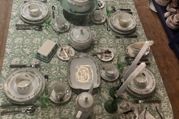 Compleet dinerservies voor 6 personen, Eschenbach jaren 60