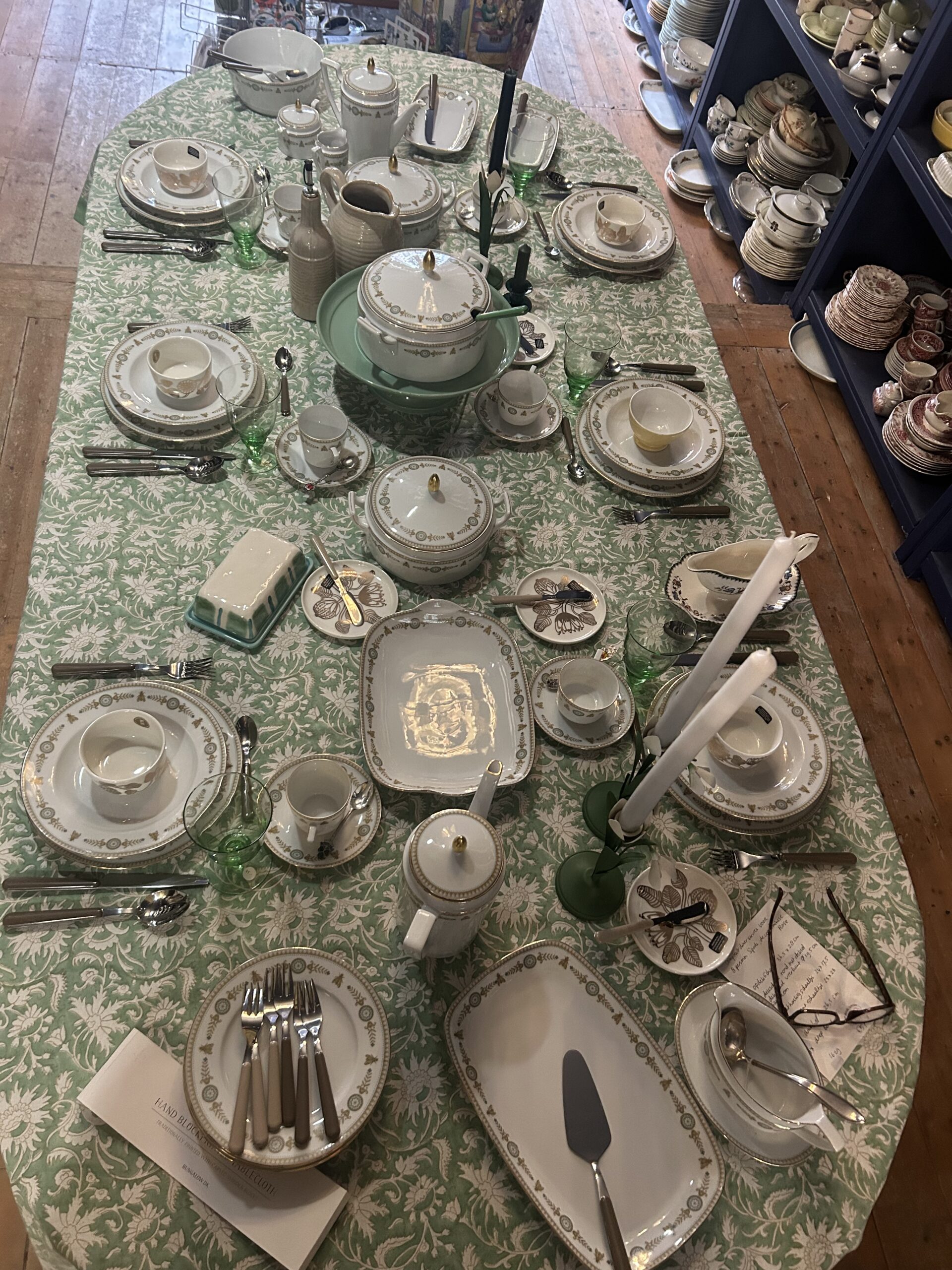 Compleet dinerservies voor 6 personen, Eschenbach jaren 60