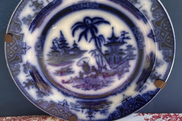 Sierbord decor 'Hong' Petrus Regout, ca. 1851
