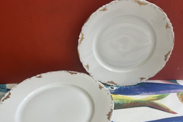 Antiek ontbijtbordje van Rosenthal, decor Versailles