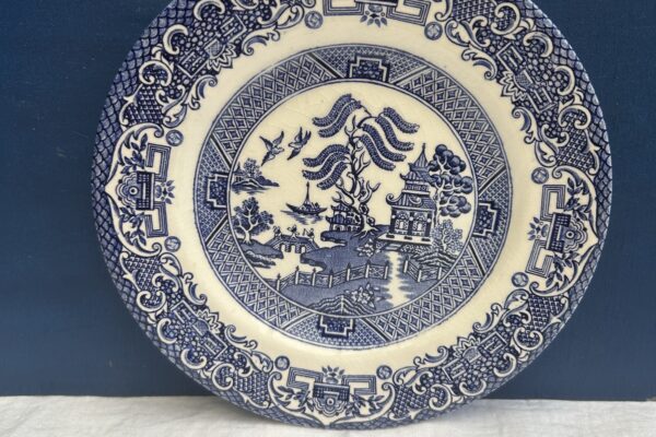 gebaksbordje decor Willow blauw, English Ironstone tableware