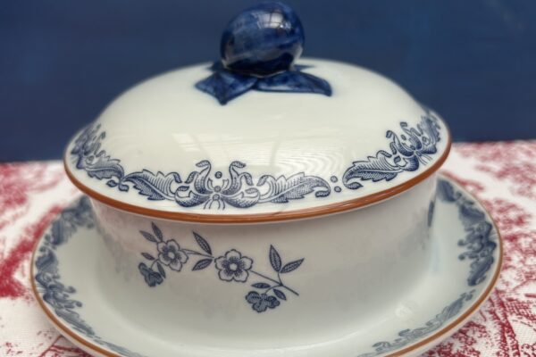 Botervloot rond, Rorstrand decor Ost India