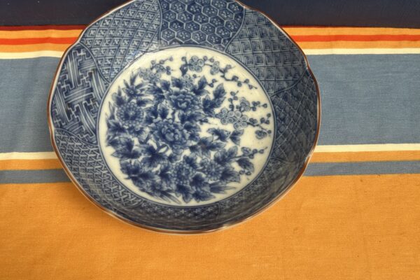 Chinees schaaltje blauw wit