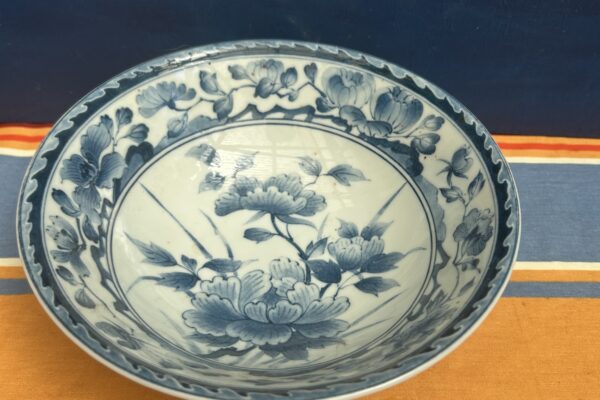 Chinees schaaltje blauw wit
