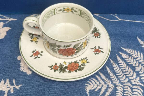 kop en schotel Villeroy en Boch, decor Summerday