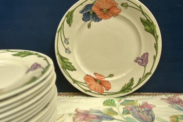 Gebaksbordje Villeroy en Boch, decor Amapola