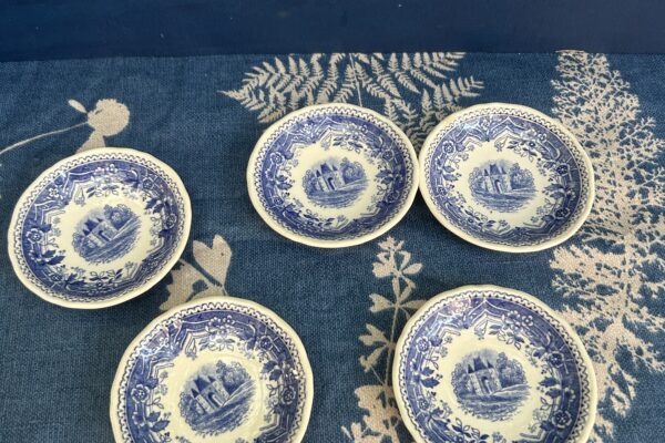 bonbonschoteltje voor 1 bonbon Villeroy en Boch, decor Burgerland blauw