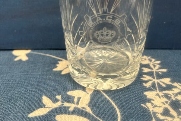 Kristallen whiskyglas geslepen Zawlercie 24 %