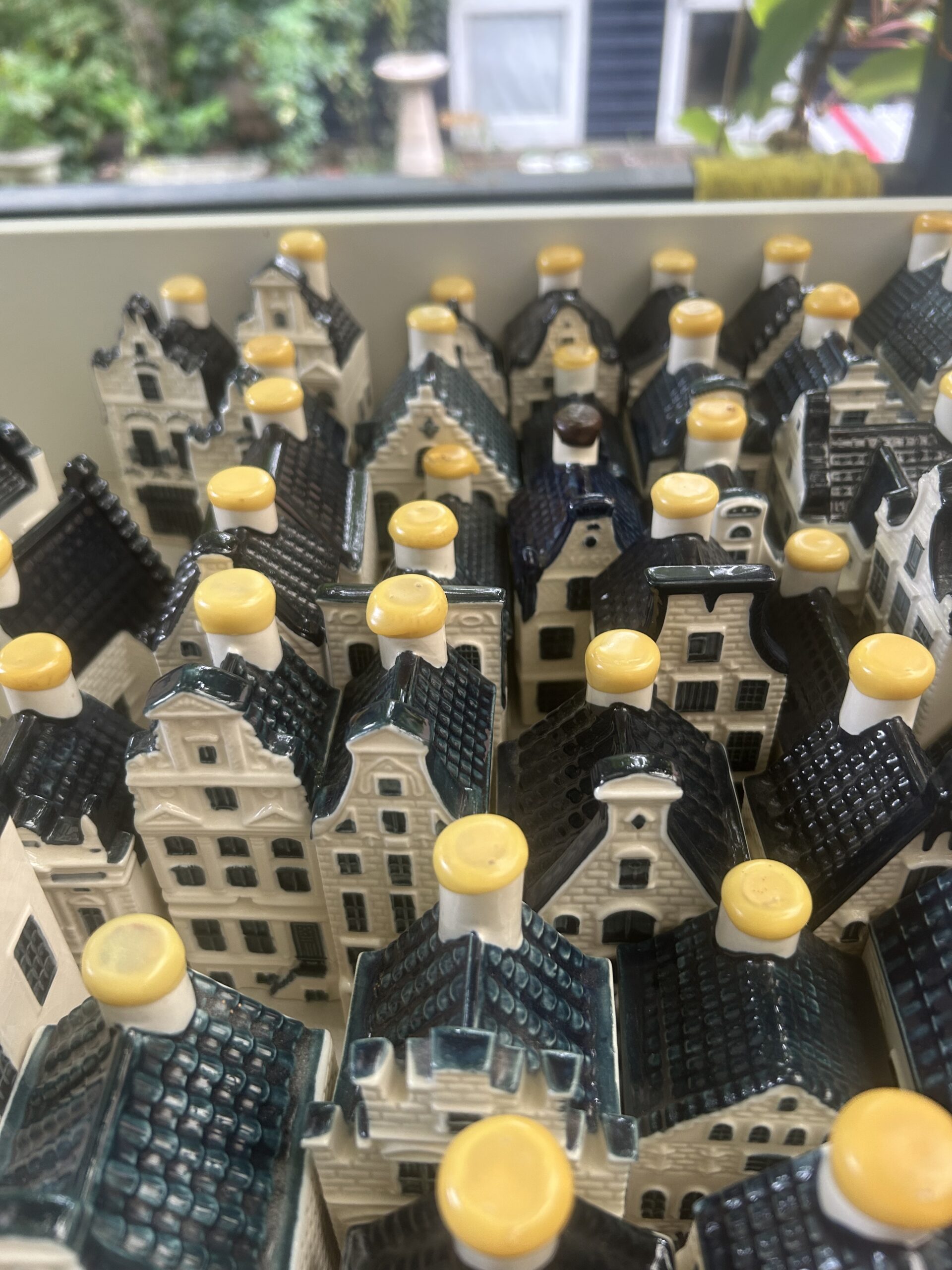 Delfts blauw klm huisje diverse nummers