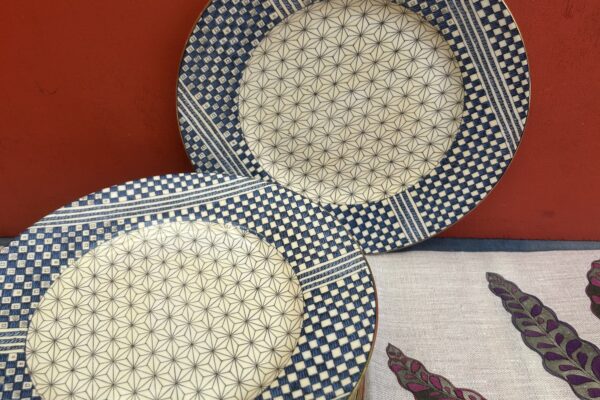 Ontbijtbord wedgwood decor Samurai